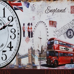 London Clock Rectangle Ref B24-B28
