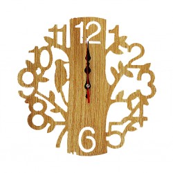 Tree Clock Wooden B29-B30