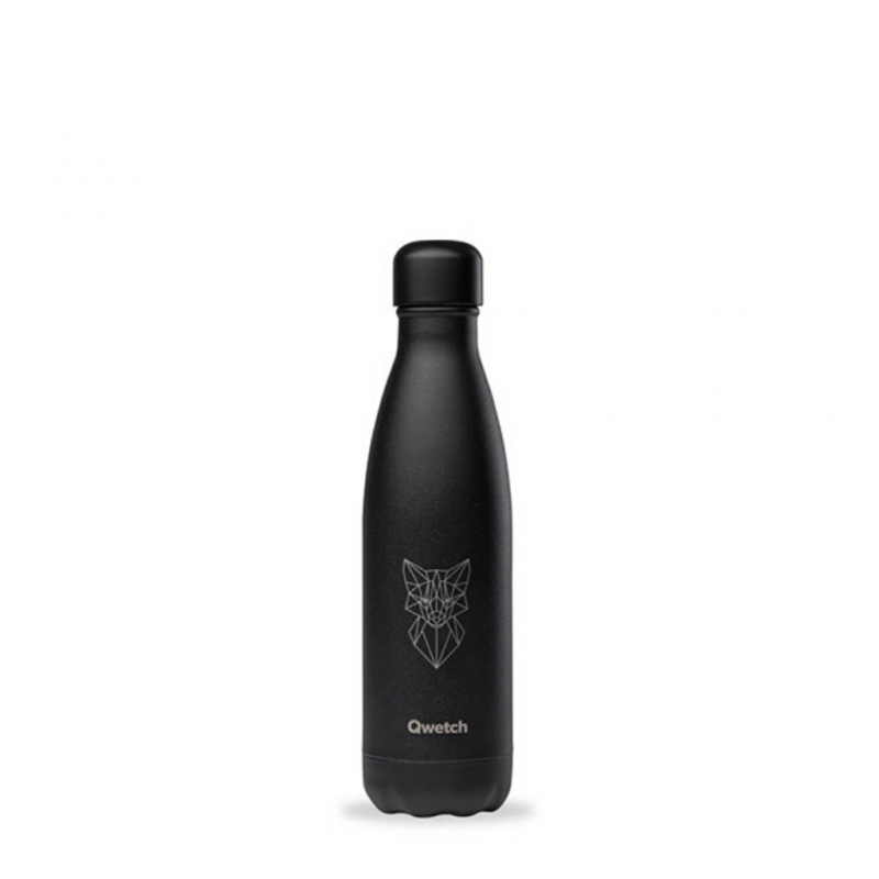 Qwetch QD3502 Black Renard 500ml S/S Water "O" Qwetch QD3502 Black Renard 500ml S/S Water "O"
