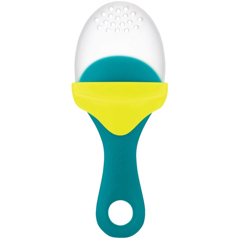 Tomy Boon Pulp Silicone Feeder -Teal/Yellow B11179