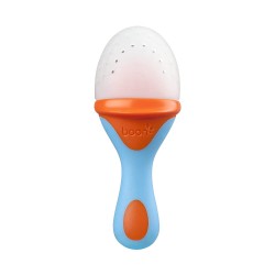 Tomy Boon Pulp Silicone Feeder - Teal/Orange