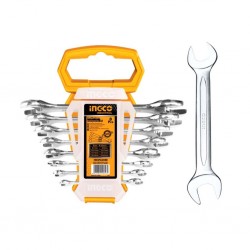 Ingco Hkspa2088 Double Open End Spanner Set