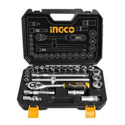Ingco Hkts12251 25Pcs 1/2" Socket Set