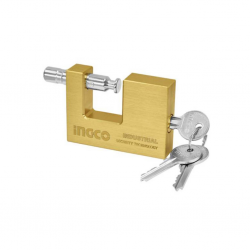 Ingco Dbbpl0702 Heavy Duty Brass Block Padlock