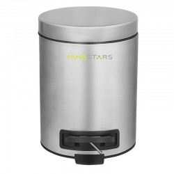 Ninestars JCT-5-2 5L S/S Pedal Bin "O"