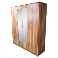 Flox Wardrobe 4 Doors With 2 Mirrors