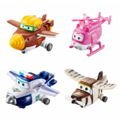 AULDEY TRANSFORM-A-BOTS 4PK(TODD,DIZZY,PAUL,BELLO)