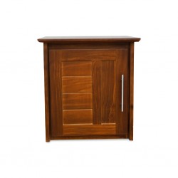 Night Table Pine Dark Oak