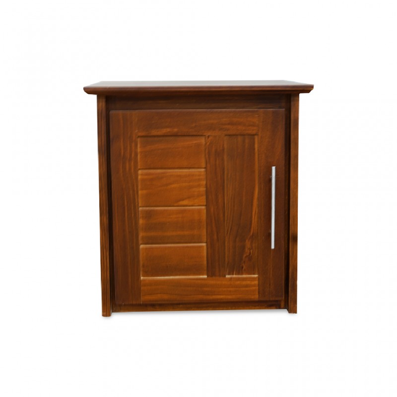 Night Table Pine Dark Oak