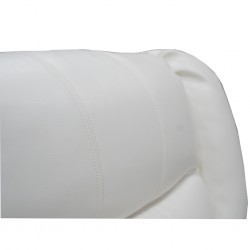 Veneto Recliner Leather Gel White