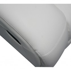 Veneto Recliner Leather Gel White
