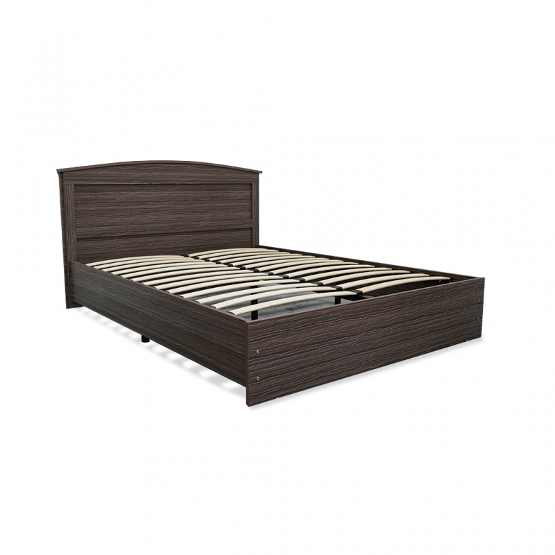 Swan Bed 140x190cm Zebra MDF