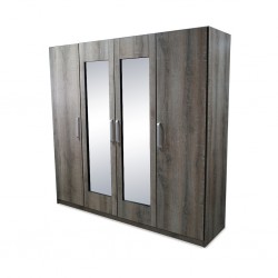 Proper Wardrobe 4 Doors Melamine MDF