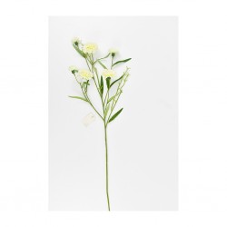 Flower 68 cm white