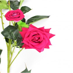 Flower 89 cm Plum Red