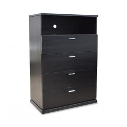 Daisy Chest Of Drawers Coffee Finish Pine