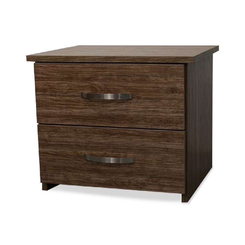 Stockholm Night Table 2 Drawers Brown Stockholm Night Table 2 Drawers Brown