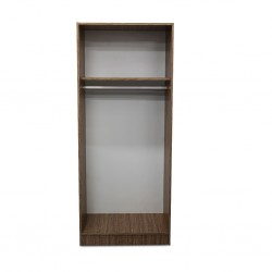 Stockholm Wardrobe Frame Only Brown Wood MDF