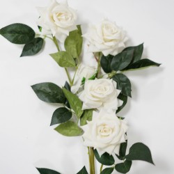 Flower 89 cm white