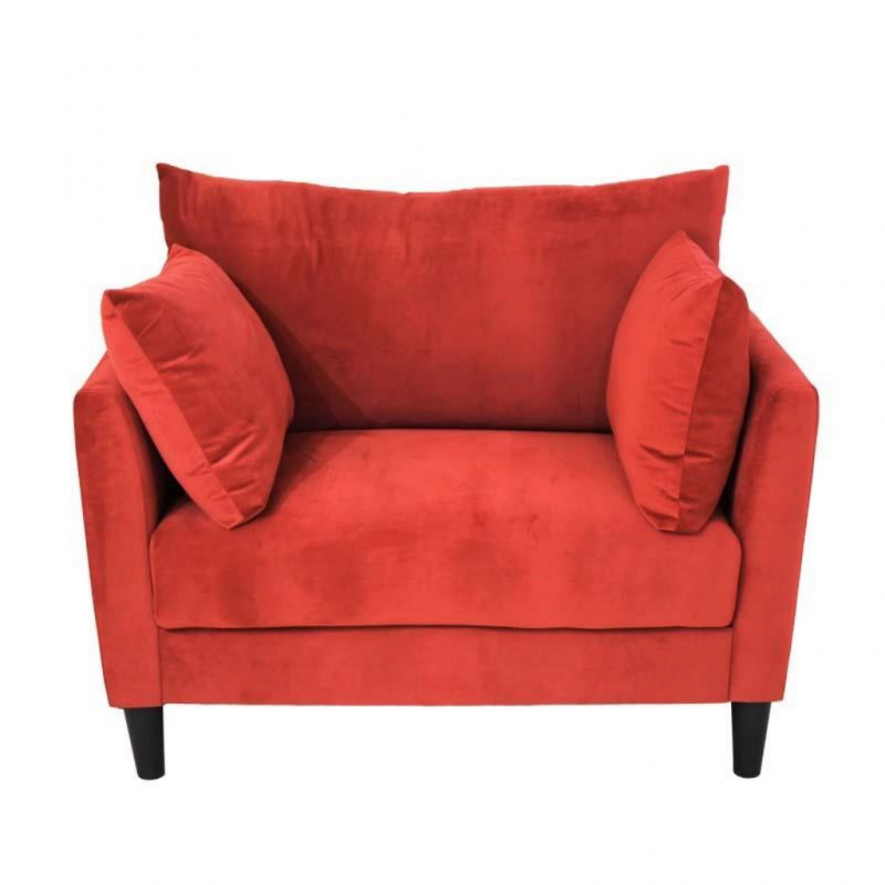 Jaguar Accent Chair (FG) Oakley Tomato