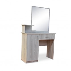 Emilia Dressing Table Grey MDF