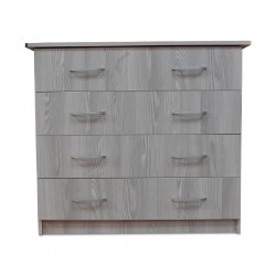 Emilia Chest of Drawers Grey MDF