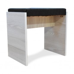 Emilia Pouf MDF Grey