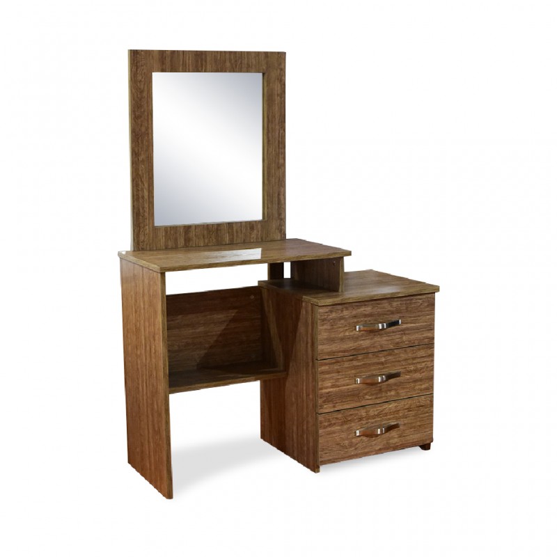 Vanitio Dressing table Brown Wood MDF
