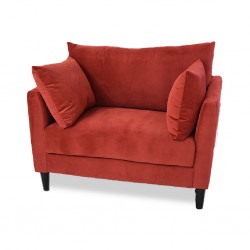 Jaguar Accent Chair Oakley Mocha Col Fabric