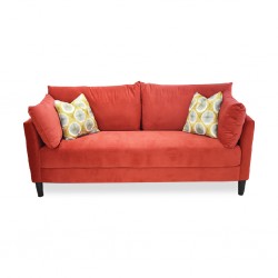 Jaguar 3 Seater Oakley Mocha Colour Fabric