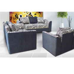 Blaydon Sofa 3+2+1 Fabric Black