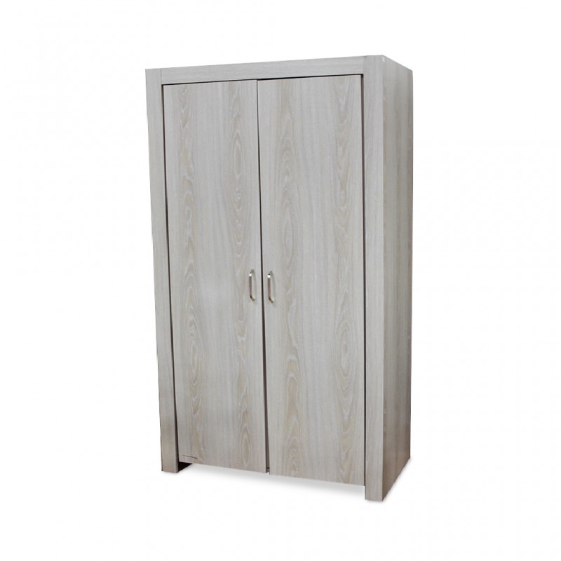 Scoop Wardrobe 2 doors Melamine wash oak Scoop Wardrobe 2 doors Melamine wash oak