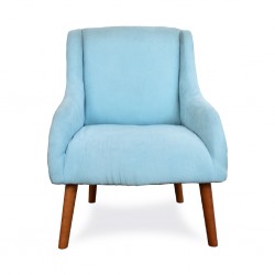 Castellina Accent Chair Turquoise Fabric