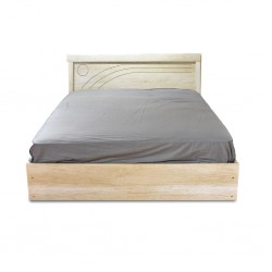 Magnum Bed 150x190 cm Tropical Ash MDF