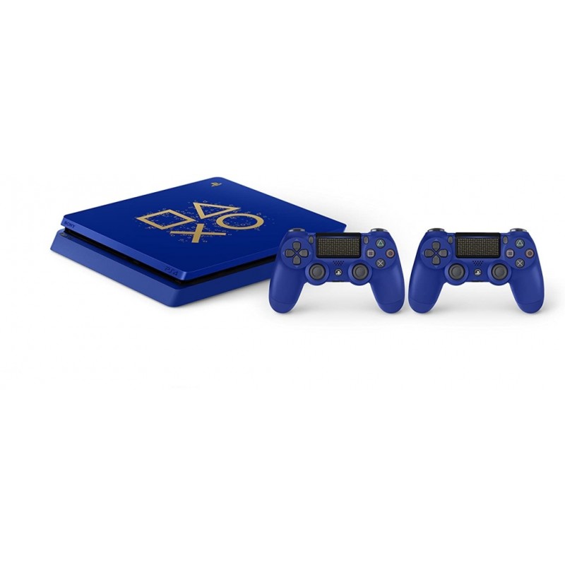 Sony Playstation 4Slim 500GB Blue Editn 2X Control