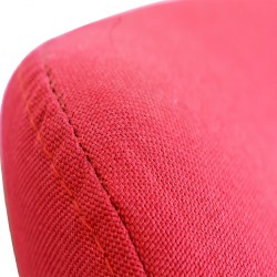 Modena Accent Chair Red Fabric