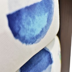 Daphne Accent Chair Mandala Azure Fabric
