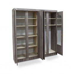Colton Wardrobe 4 Doors MDF Arom
