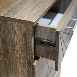 Rainbow Chest of Drawers MDF Light Wengue