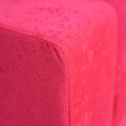 Electron Sofa Corner Red Fabric RHF Chaise