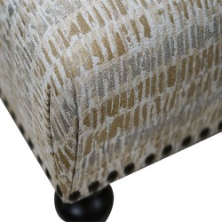 Monaco Ottoman in Fabrics Rectangular