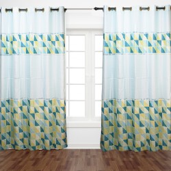 Mint Curtain 200x257cm Coton 121 Huo-39