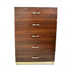 Tripoli Chest of Drawers MDF Kiaat and Creamywood