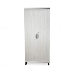 Costa Wardrobe 2 doors Wash Oak Finish