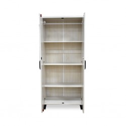 Costa Wardrobe 2 doors Wash Oak Finish