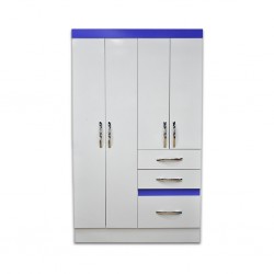 Tamis Wardrobe 4 doors White