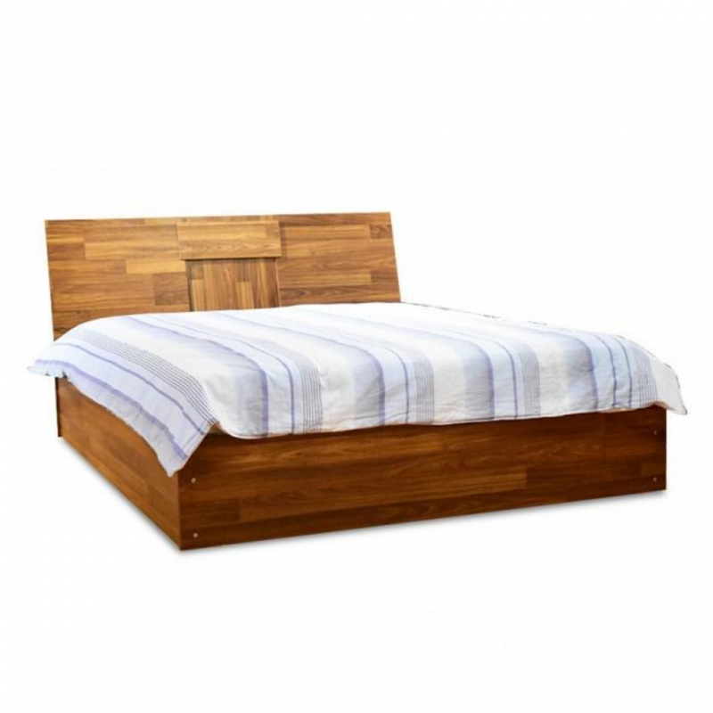 Rotterdam Bed 150x190 cm MDF Applewood Rotterdam Bed 150x190 cm MDF Applewood