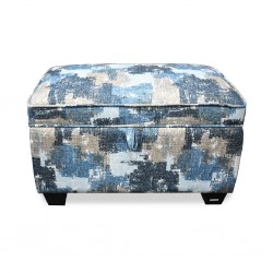 Palm Spring Ottoman in Fabric