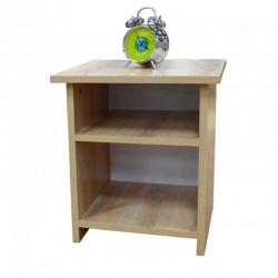 Neo Bedside Table Oak MDF