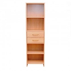 Scoop shelve Melamine ash oak